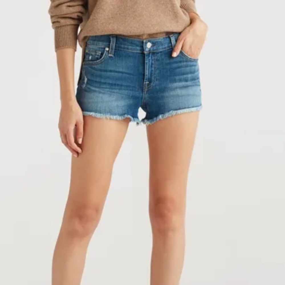 7 for all mankind Jean shorts